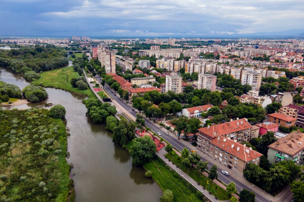 Пловдив през лятото - панорама