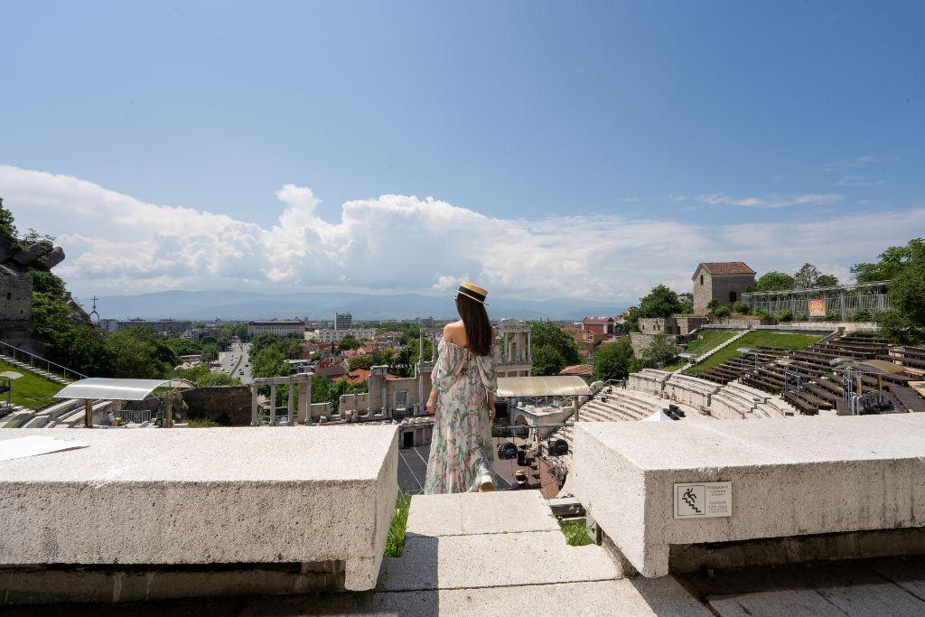 посещение на забележителности в Стария град Пловдив