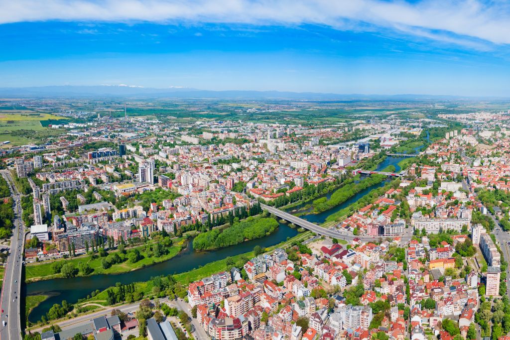 Пловдив - панорамна гледка