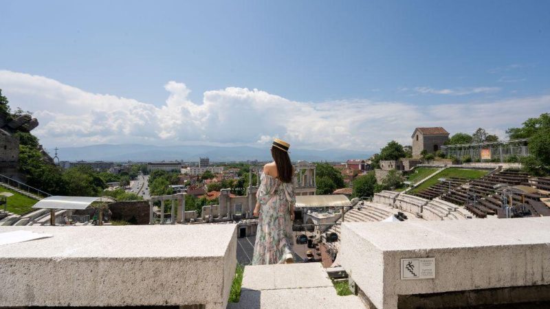 посещение на забележителности в Стария град Пловдив